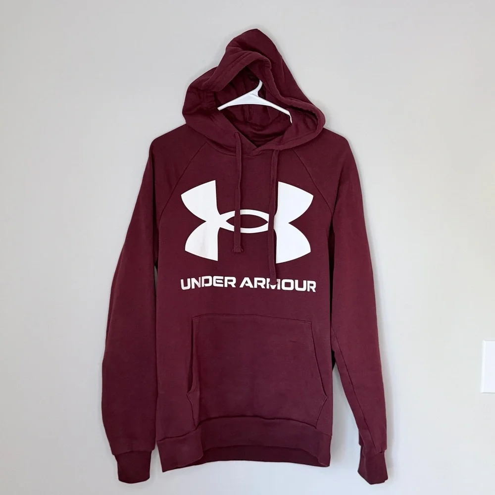 Under Armour Men's Burgundy Hoodie